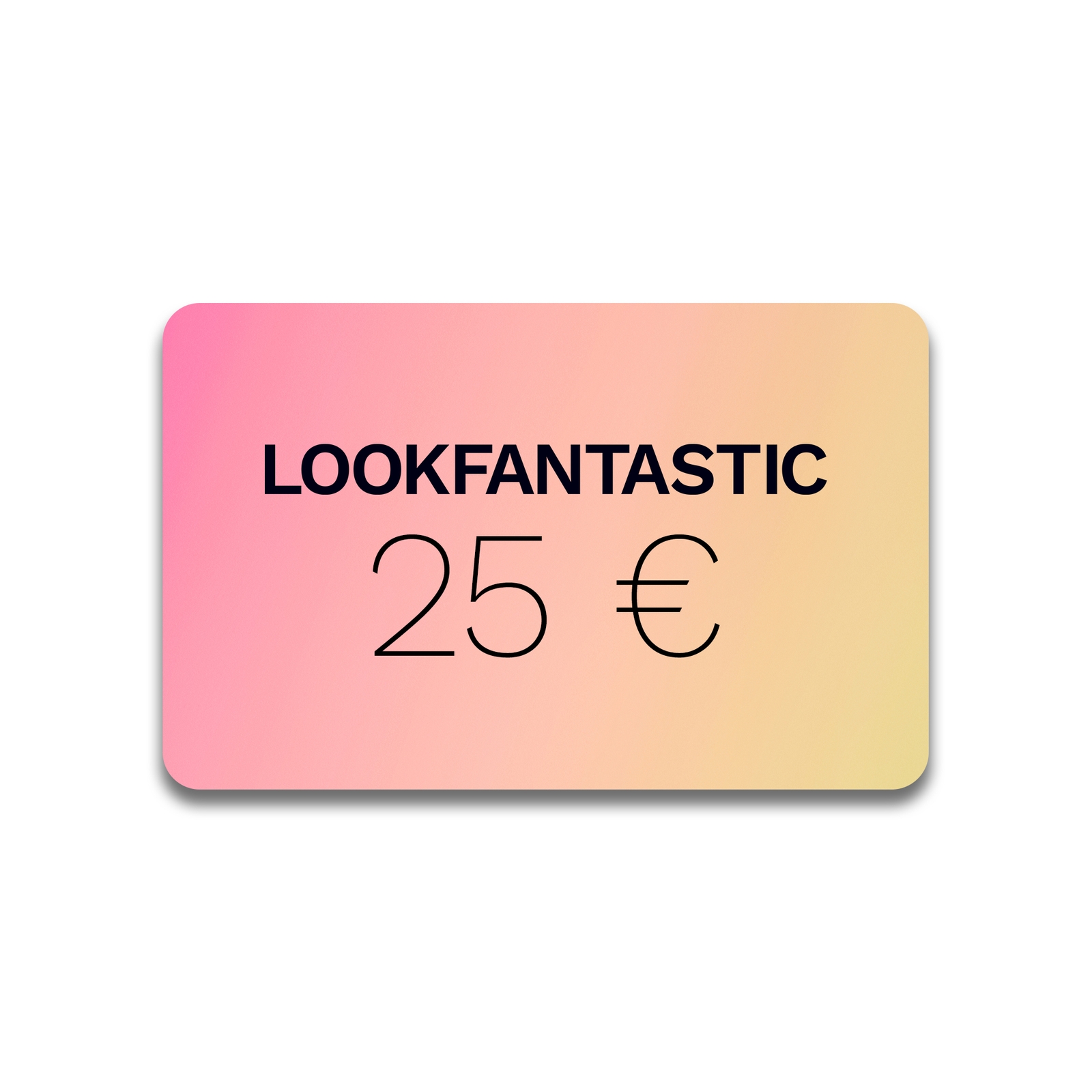 LOOKFANTASTIC 25 € Gutschein von Lookfantastic