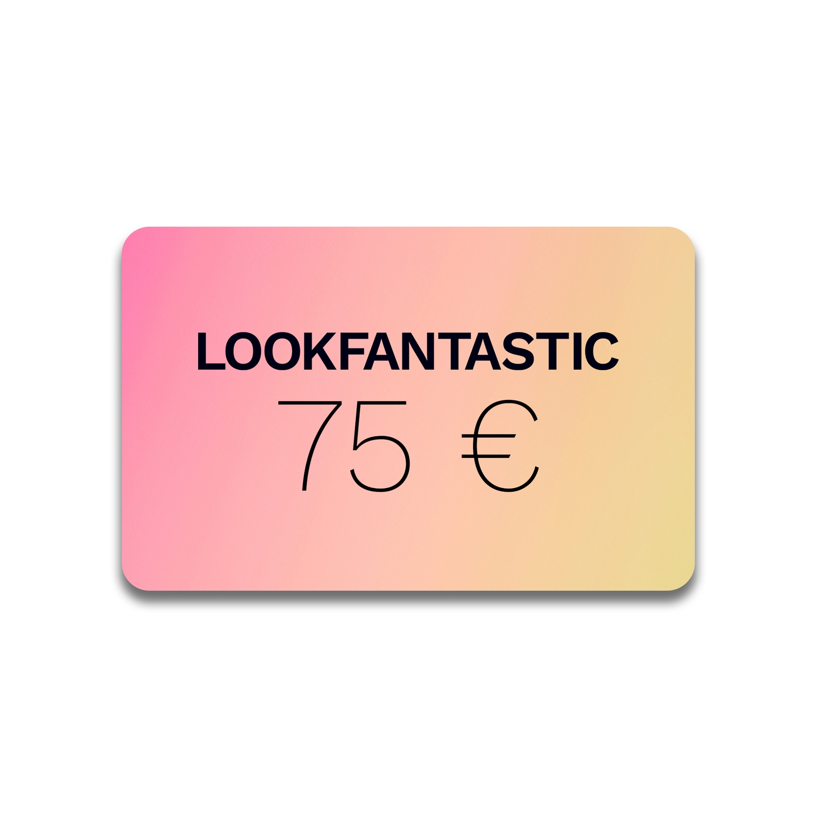 LOOKFANTASTIC 75 € Gutschein von Lookfantastic