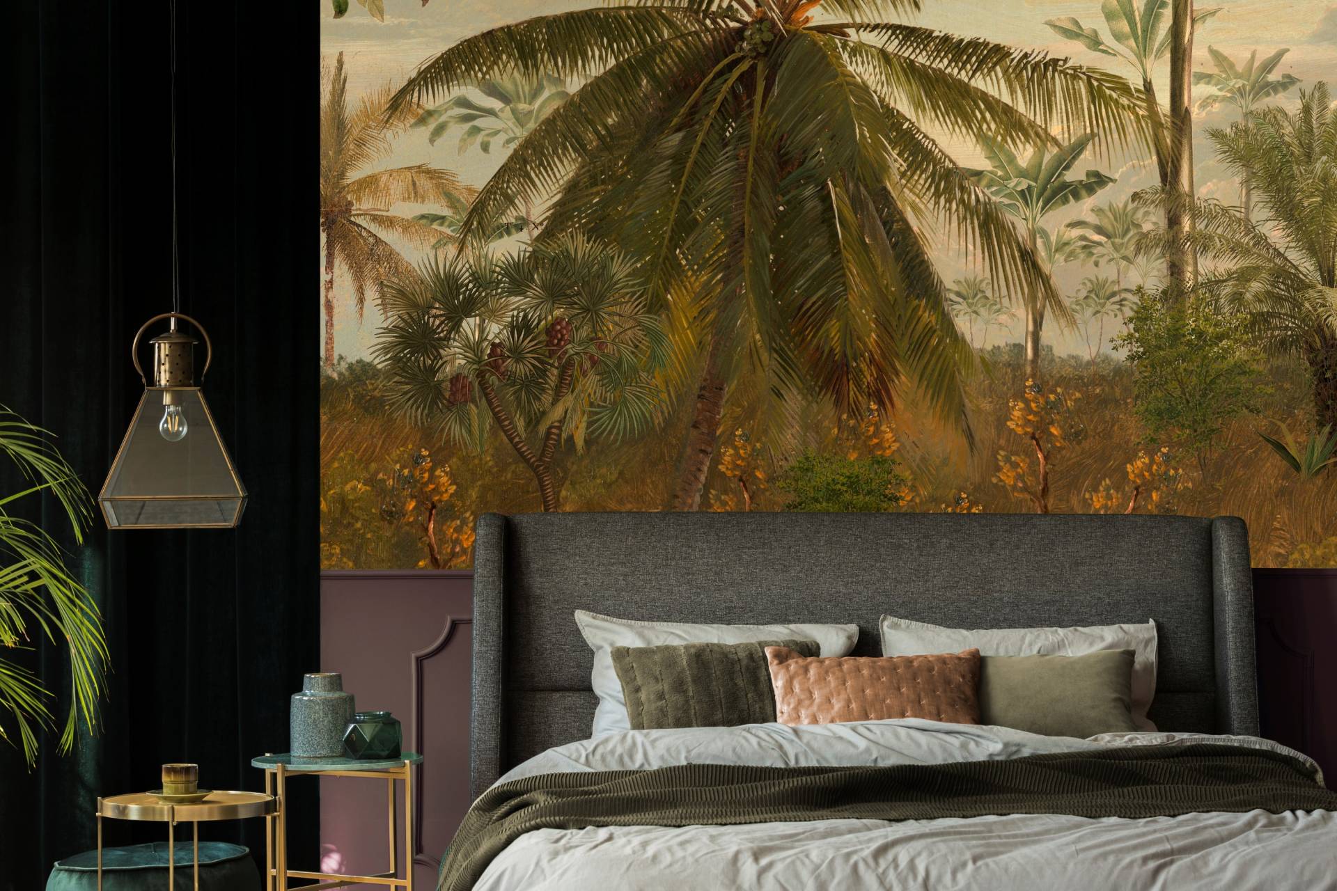 LOOKS by Wolfgang Joop Fototapete "Jungle Morning Sun" Strand texturiert 350x270cm von Looks By Wolfgang Joop