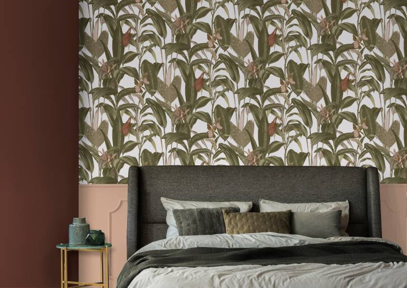 LOOKS by Wolfgang Joop Vliestapete "Tropical Leaves" texturiert 10mx52cm von Looks By Wolfgang Joop