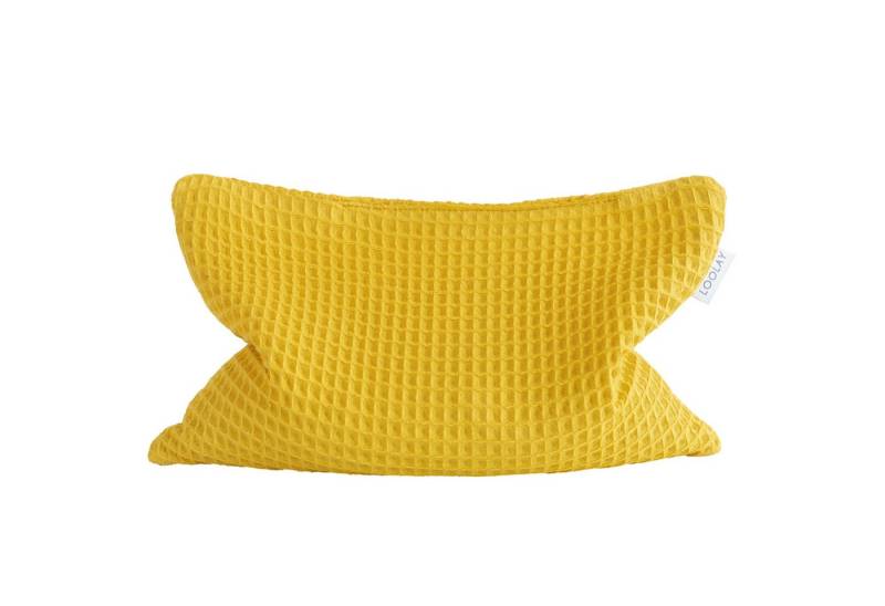 Loolay Kirschkernkissen 20×30 cm Wärmekissen mit 600 g Füllung & exklusivem Waffelpique-Bezug, Regelschmerzen, Bauch-, Nacken- Rückenschmerzen Muskelverspannungen Menstruationsbeschwerden, PREMIUM GESCHENK - BEIGE, GRAU, ROSA, GELB, BLAU, WEIß, MINZE, LOOLAY® - 100% Europäische Stoffe und Kleinserien-Nähen! von Loolay
