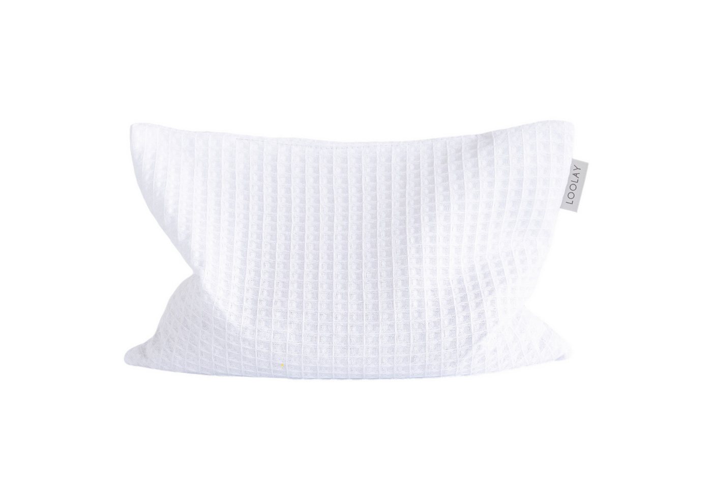 Loolay Kirschkernkissen 20×30 cm Wärmekissen mit 600 g Füllung & exklusivem Waffelpique-Bezug, Regelschmerzen, Bauch-, Nacken- Rückenschmerzen Muskelverspannungen Menstruationsbeschwerden, PREMIUM GESCHENK - BEIGE, GRAU, ROSA, GELB, BLAU, WEIß, MINZE, LOOLAY® - 100% Europäische Stoffe und Kleinserien-Nähen! von Loolay