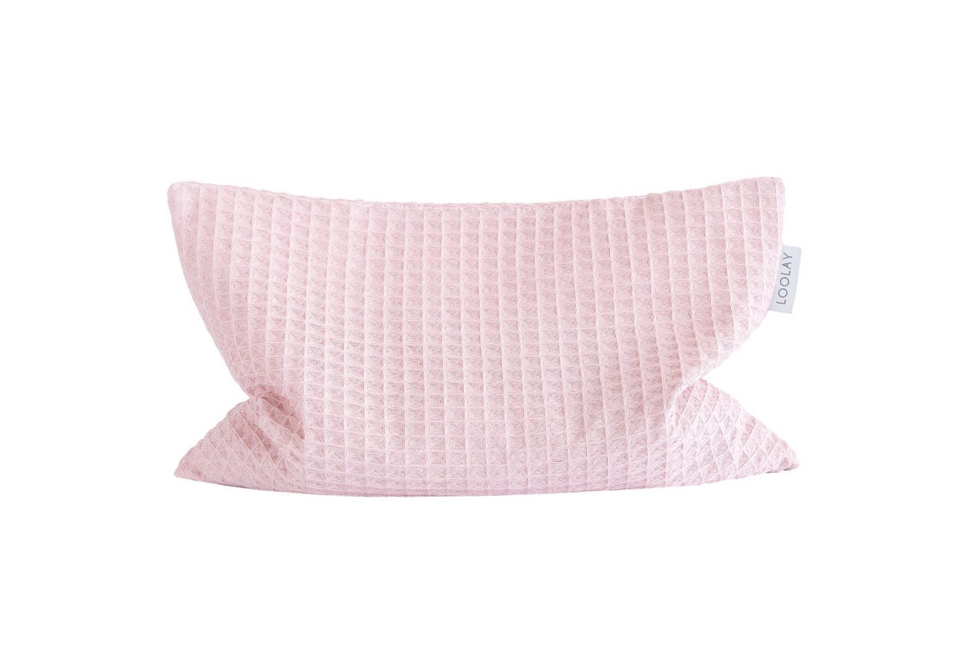 Loolay Kirschkernkissen 20×30 cm Wärmekissen mit 600 g Füllung & exklusivem Waffelpique-Bezug, Regelschmerzen, Bauch-, Nacken- Rückenschmerzen Muskelverspannungen Menstruationsbeschwerden, PREMIUM GESCHENK - BEIGE, GRAU, ROSA, GELB, BLAU, WEIß, MINZE, LOOLAY® - 100% Europäische Stoffe und Kleinserien-Nähen! von Loolay