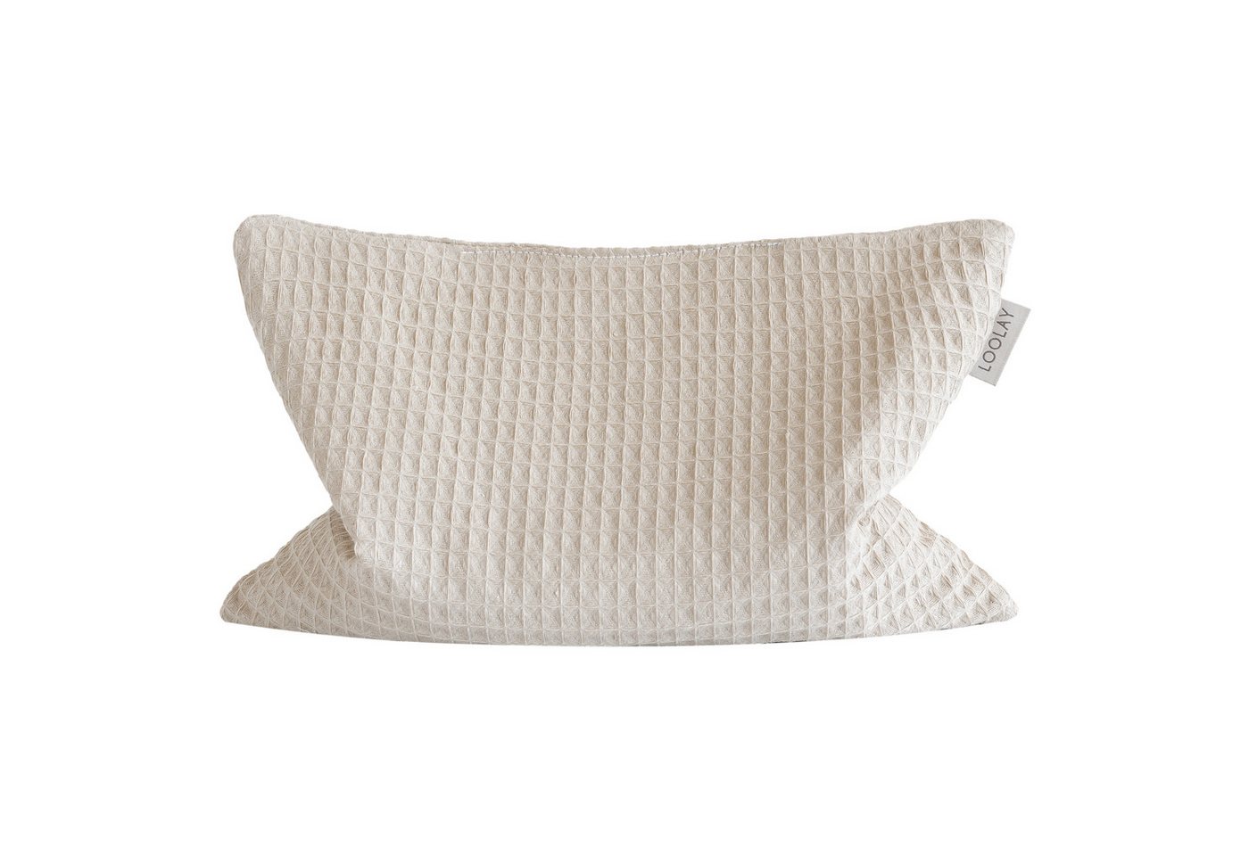 Loolay Kirschkernkissen 20×30 cm Wärmekissen mit 600 g Füllung & exklusivem Waffelpique-Bezug, Regelschmerzen, Bauch-, Nacken- Rückenschmerzen Muskelverspannungen Menstruationsbeschwerden, PREMIUM GESCHENK - BEIGE, GRAU, ROSA, GELB, BLAU, WEIß, MINZE, LOOLAY® - 100% Europäische Stoffe und Kleinserien-Nähen! von Loolay