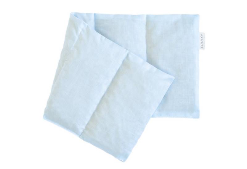 Loolay Kirschkernkissen groß 50x20cm 700g natürliches Wärmekissen Kältekompresse mit 5 Kammern, Regelschmerzen, Bauch-, Nacken- Rückenschmerzen Muskelverspannungen Menstruationsbeschwerden, PREMIUM GESCHENK - BEIGE, GRAU, ROSA, GELB, BLAU, GRÜN, LOOLAY® - 100% Europäische Stoffe und Kleinserien-Nähen! von Loolay