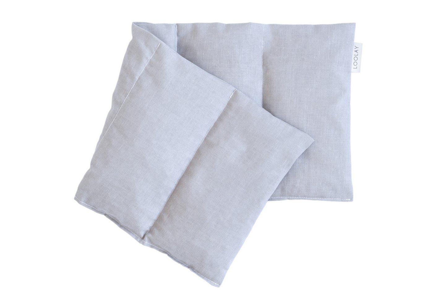 Loolay Kirschkernkissen groß 50x20cm 700g natürliches Wärmekissen Kältekompresse mit 5 Kammern, Regelschmerzen, Bauch-, Nacken- Rückenschmerzen Muskelverspannungen Menstruationsbeschwerden, PREMIUM GESCHENK - BEIGE, GRAU, ROSA, GELB, BLAU, GRÜN, LOOLAY® - 100% Europäische Stoffe und Kleinserien-Nähen! von Loolay