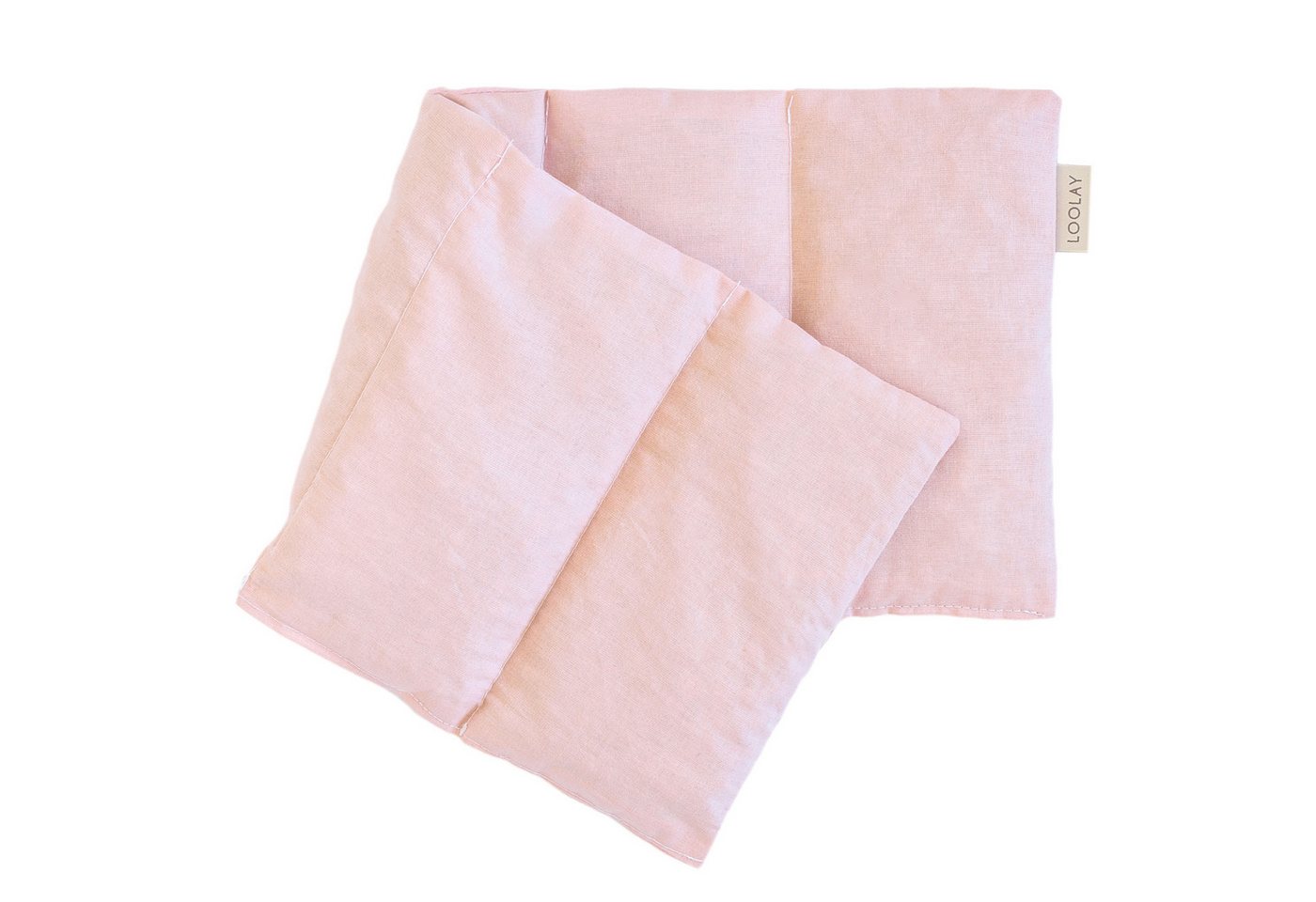 Loolay Kirschkernkissen groß 50x20cm 700g natürliches Wärmekissen Kältekompresse mit 5 Kammern, Regelschmerzen, Bauch-, Nacken- Rückenschmerzen Muskelverspannungen Menstruationsbeschwerden, PREMIUM GESCHENK - BEIGE, GRAU, ROSA, GELB, BLAU, GRÜN, LOOLAY® - 100% Europäische Stoffe und Kleinserien-Nähen! von Loolay