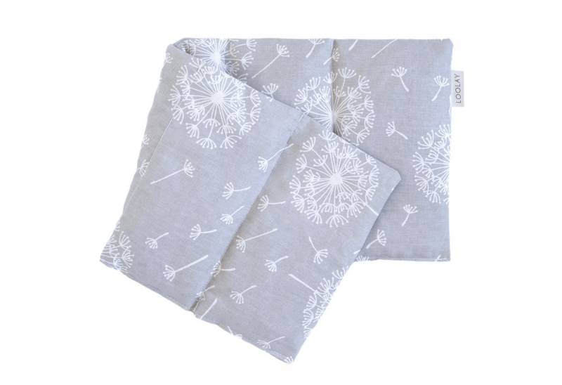 Loolay Kirschkernkissen groß 50x20cm 700g natürliches Wärmekissen Kältekompresse mit 5 Kammern, Regelschmerzen, Bauch-, Nacken- Rückenschmerzen Muskelverspannungen Menstruationsbeschwerden, PREMIUM GESCHENK - LOOLAY Bestseller MUSTER!, LOOLAY® - 100% Europäische Stoffe und Kleinserien-Nähen! von Loolay