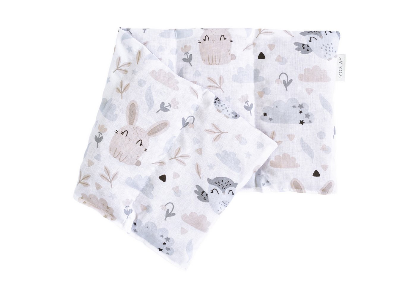 Loolay Kirschkernkissen groß 50x20cm 700g natürliches Wärmekissen Kältekompresse mit 5 Kammern, Regelschmerzen, Bauch-, Nacken- Rückenschmerzen Muskelverspannungen Menstruationsbeschwerden, PREMIUM GESCHENK - LOOLAY Bestseller MUSTER!, LOOLAY® - 100% Europäische Stoffe und Kleinserien-Nähen! von Loolay