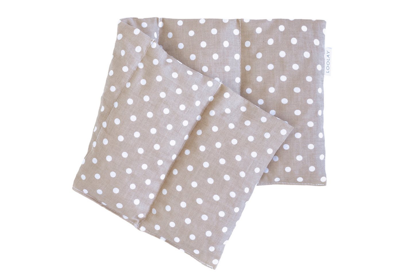 Loolay Kirschkernkissen groß 50x20cm 700g natürliches Wärmekissen Kältekompresse mit 5 Kammern, Regelschmerzen, Bauch-, Nacken- Rückenschmerzen Muskelverspannungen Menstruationsbeschwerden, PREMIUM GESCHENK - LOOLAY Bestseller MUSTER!, LOOLAY® - 100% Europäische Stoffe und Kleinserien-Nähen! von Loolay