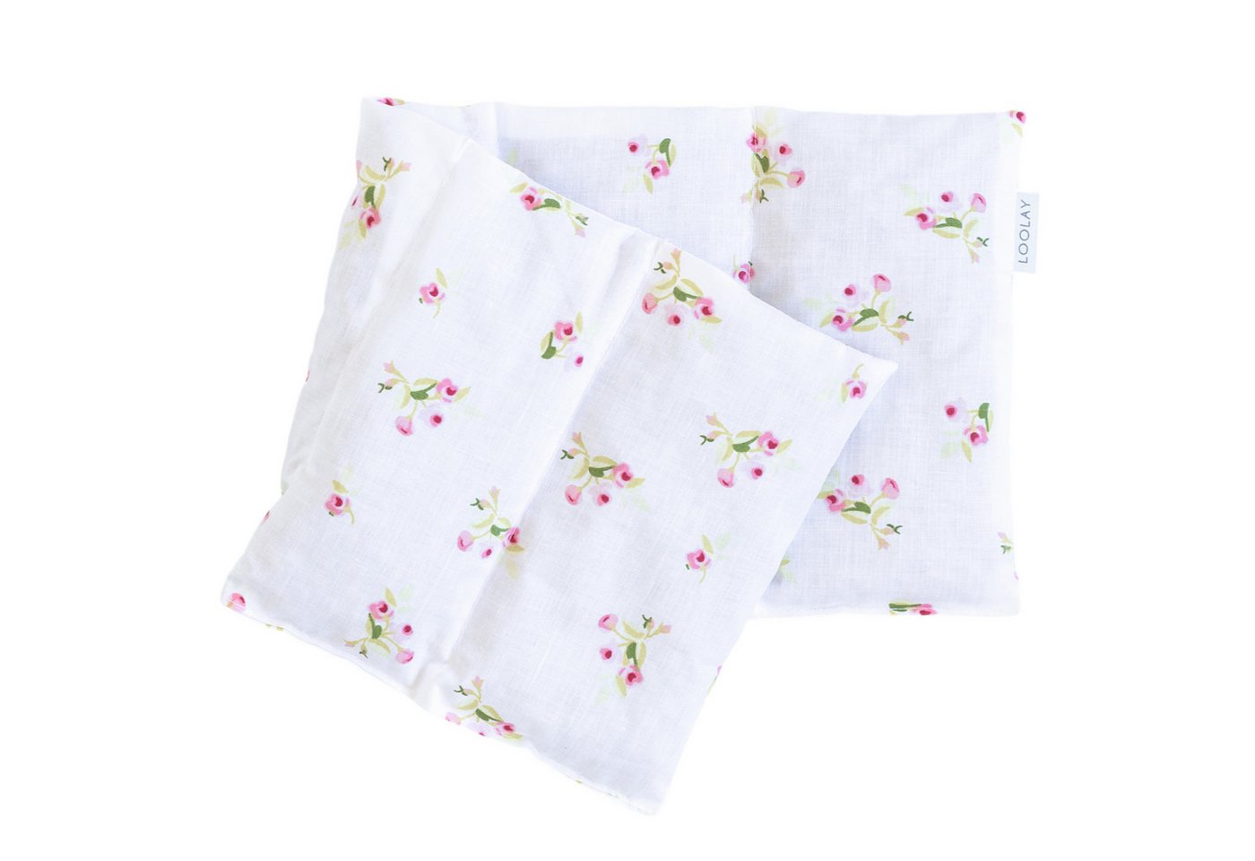 Loolay Kirschkernkissen groß 50x20cm 700g natürliches Wärmekissen Kältekompresse mit 5 Kammern, Regelschmerzen, Bauch-, Nacken- Rückenschmerzen Muskelverspannungen Menstruationsbeschwerden, PREMIUM GESCHENK - LOOLAY Bestseller MUSTER!, LOOLAY® - 100% Europäische Stoffe und Kleinserien-Nähen! von Loolay