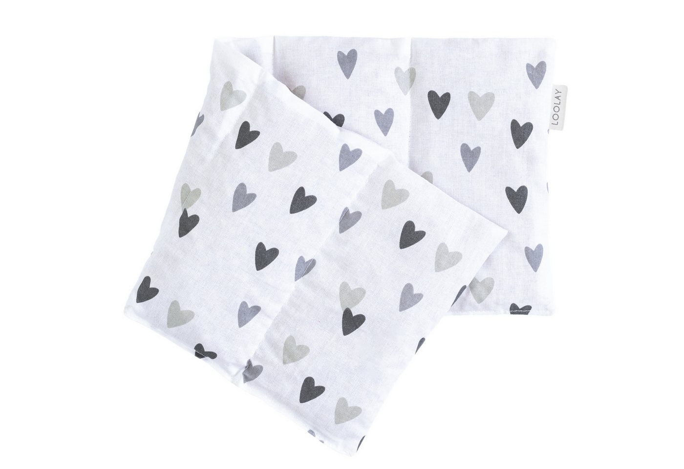 Loolay Kirschkernkissen groß 50x20cm 700g natürliches Wärmekissen Kältekompresse mit 5 Kammern, Regelschmerzen, Bauch-, Nacken- Rückenschmerzen Muskelverspannungen Menstruationsbeschwerden, PREMIUM GESCHENK - LOOLAY Bestseller MUSTER!, LOOLAY® - 100% Europäische Stoffe und Kleinserien-Nähen! von Loolay