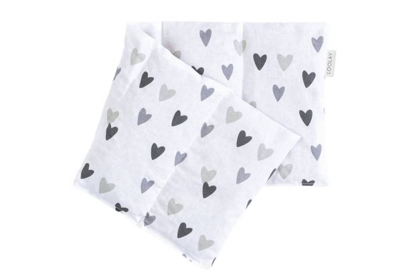 Loolay Kirschkernkissen groß 50x20cm 700g natürliches Wärmekissen Kältekompresse mit 5 Kammern, Regelschmerzen, Bauch-, Nacken- Rückenschmerzen Muskelverspannungen Menstruationsbeschwerden, PREMIUM GESCHENK - LOOLAY Bestseller MUSTER!, LOOLAY® - 100% Europäische Stoffe und Kleinserien-Nähen! von Loolay