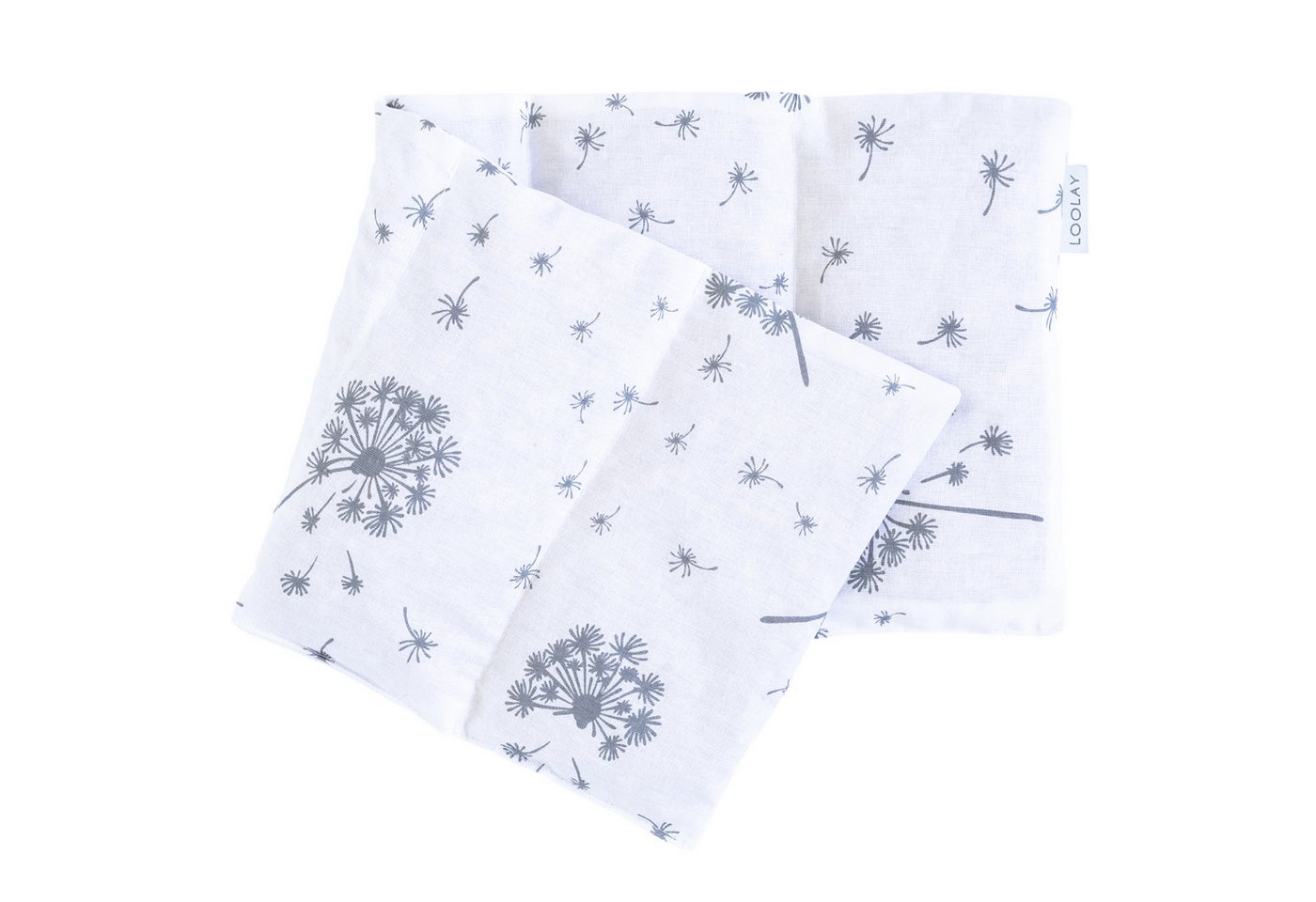 Loolay Kirschkernkissen groß 50x20cm 700g natürliches Wärmekissen Kältekompresse mit 5 Kammern, Regelschmerzen, Bauch-, Nacken- Rückenschmerzen Muskelverspannungen Menstruationsbeschwerden, PREMIUM GESCHENK - LOOLAY Bestseller MUSTER!, LOOLAY® - 100% Europäische Stoffe und Kleinserien-Nähen! von Loolay