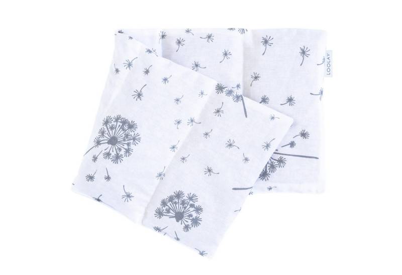 Loolay Kirschkernkissen groß 50x20cm 700g natürliches Wärmekissen Kältekompresse mit 5 Kammern, Regelschmerzen, Bauch-, Nacken- Rückenschmerzen Muskelverspannungen Menstruationsbeschwerden, PREMIUM GESCHENK - LOOLAY Bestseller MUSTER!, LOOLAY® - 100% Europäische Stoffe und Kleinserien-Nähen! von Loolay