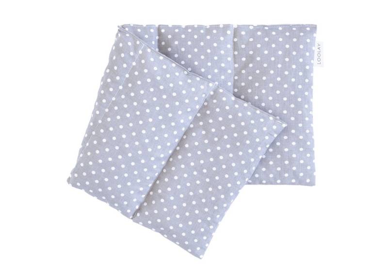 Loolay Kirschkernkissen groß 50x20cm 700g natürliches Wärmekissen Kältekompresse mit 5 Kammern, Regelschmerzen, Bauch-, Nacken- Rückenschmerzen Muskelverspannungen Menstruationsbeschwerden, PREMIUM GESCHENK - LOOLAY Bestseller MUSTER!, LOOLAY® - 100% Europäische Stoffe und Kleinserien-Nähen! von Loolay