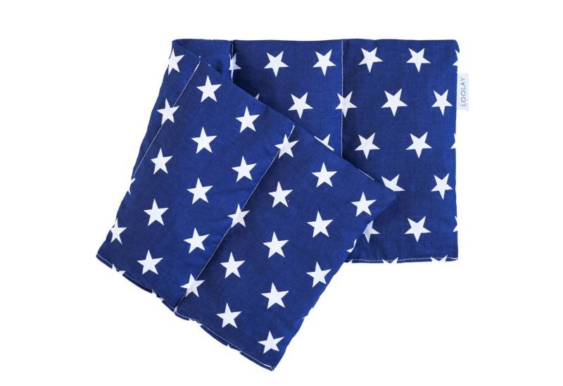 Loolay Kirschkernkissen groß 50x20cm 700g natürliches Wärmekissen Kältekompresse mit 5 Kammern, Regelschmerzen, Bauch-, Nacken- Rückenschmerzen Muskelverspannungen Menstruationsbeschwerden, PREMIUM GESCHENK - LOOLAY Bestseller MUSTER!, LOOLAY® - 100% Europäische Stoffe und Kleinserien-Nähen! von Loolay