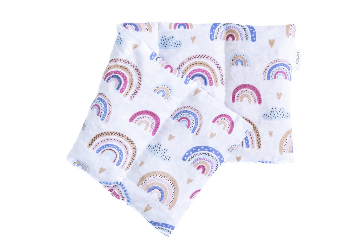 Loolay Kirschkernkissen groß 50x20cm 700g natürliches Wärmekissen Kältekompresse mit 5 Kammern, Regelschmerzen, Bauch-, Nacken- Rückenschmerzen Muskelverspannungen Menstruationsbeschwerden, PREMIUM GESCHENK - LOOLAY Bestseller MUSTER!, LOOLAY® - 100% Europäische Stoffe und Kleinserien-Nähen! von Loolay