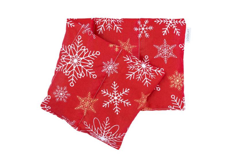 Loolay Kirschkernkissen groß 50x20cm 700g natürliches Wärmekissen Kältekompresse mit 5 Kammern, Regelschmerzen, Bauch-, Nacken- Rückenschmerzen Muskelverspannungen Menstruationsbeschwerden, PREMIUM GESCHENK - LOOLAY Bestseller MUSTER!, LOOLAY® - 100% Europäische Stoffe und Kleinserien-Nähen! von Loolay