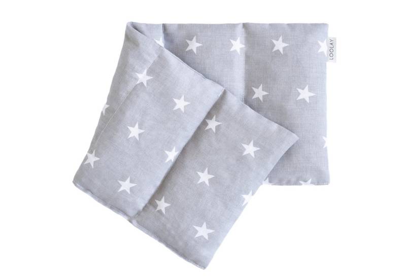 Loolay Kirschkernkissen groß 50x20cm 700g natürliches Wärmekissen Kältekompresse mit 5 Kammern, Regelschmerzen, Bauch-, Nacken- Rückenschmerzen Muskelverspannungen Menstruationsbeschwerden, PREMIUM GESCHENK - LOOLAY Bestseller MUSTER!, LOOLAY® - 100% Europäische Stoffe und Kleinserien-Nähen! von Loolay