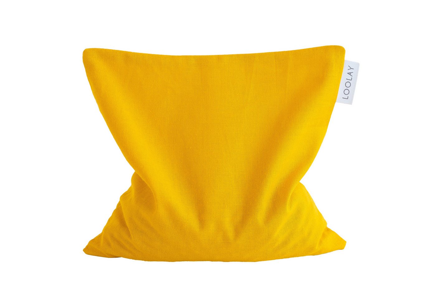 Loolay Kirschkernkissen hochwertig 20x20cm 350g natürliches Wärmekissen Kältekompresse, Regelschmerzen, Bauch-, Nacken- Rückenschmerzen Muskelverspannungen Menstruationsbeschwerden, PREMIUM GESCHENK - BEIGE, GRAU, ROSA, GELB, BLAU, GRÜN, LOOLAY® - 100% Europäische Stoffe und Kleinserien-Nähen! von Loolay