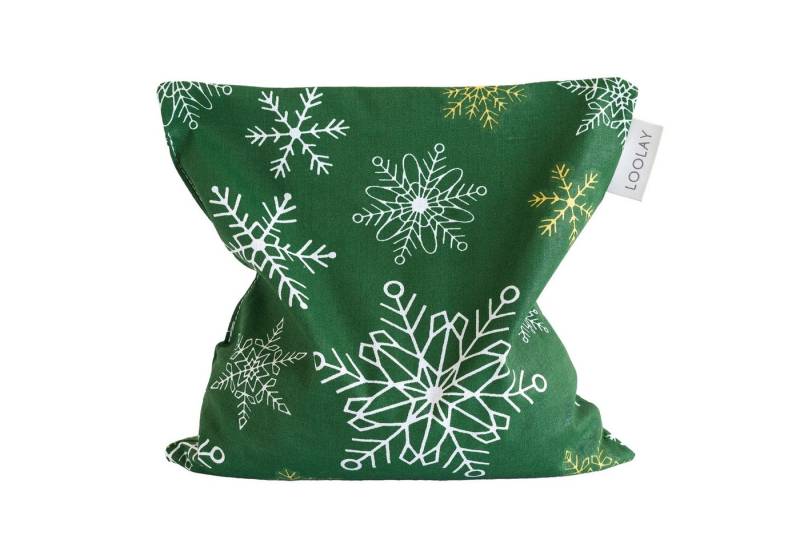 Loolay Kirschkernkissen hochwertig 20x20cm 300g natürliches Wärmekissen Kältekompresse, Regelschmerzen, Bauch-, Nacken- Rückenschmerzen Muskelverspannungen Menstruationsbeschwerden, PREMIUM GESCHENK - LOOLAY Bestseller MUSTER!, LOOLAY® - 100% Europäische Stoffe und Kleinserien-Nähen! von Loolay