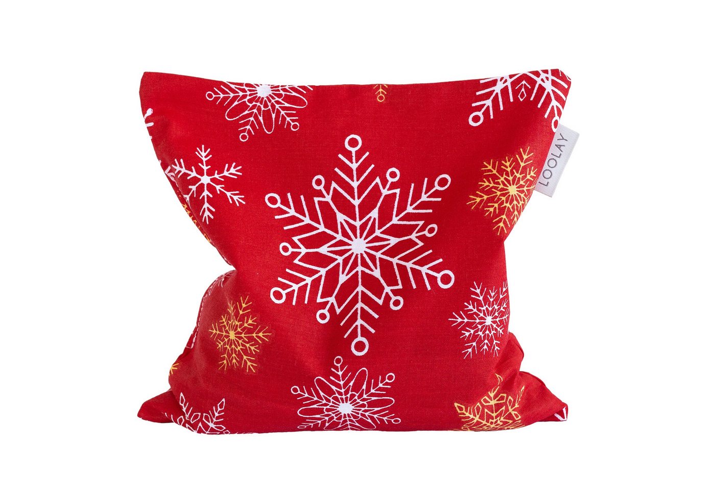 Loolay Kirschkernkissen hochwertig 20x20cm 300g natürliches Wärmekissen Kältekompresse, Regelschmerzen, Bauch-, Nacken- Rückenschmerzen Muskelverspannungen Menstruationsbeschwerden, PREMIUM GESCHENK - LOOLAY Bestseller MUSTER!, LOOLAY® - 100% Europäische Stoffe und Kleinserien-Nähen! von Loolay