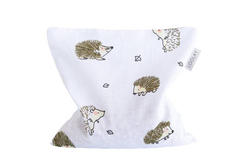 Loolay Kirschkernkissen hochwertig 20x20cm 350g natürliches Wärmekissen Kältekompresse, Regelschmerzen, Bauch-, Nacken- Rückenschmerzen Muskelverspannungen Menstruationsbeschwerden, PREMIUM GESCHENK - LOOLAY Bestseller MUSTER!, LOOLAY® - 100% Europäische Stoffe und Kleinserien-Nähen! von Loolay