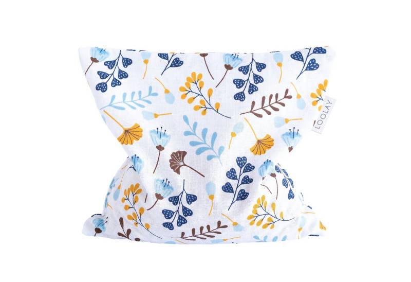 Loolay Kirschkernkissen hochwertig 20x20cm 300g natürliches Wärmekissen Kältekompresse, Regelschmerzen, Bauch-, Nacken- Rückenschmerzen Muskelverspannungen Menstruationsbeschwerden, PREMIUM GESCHENK - LOOLAY Bestseller MUSTER!, LOOLAY® - 100% Europäische Stoffe und Kleinserien-Nähen! von Loolay