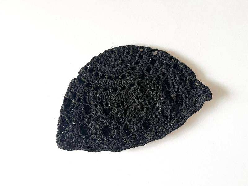 Gehäkelte Mesh Hut, Boho Sommer Beanie, Sparkle Strand Handgemachte Festival Skull Cap von LoomiaCrafts