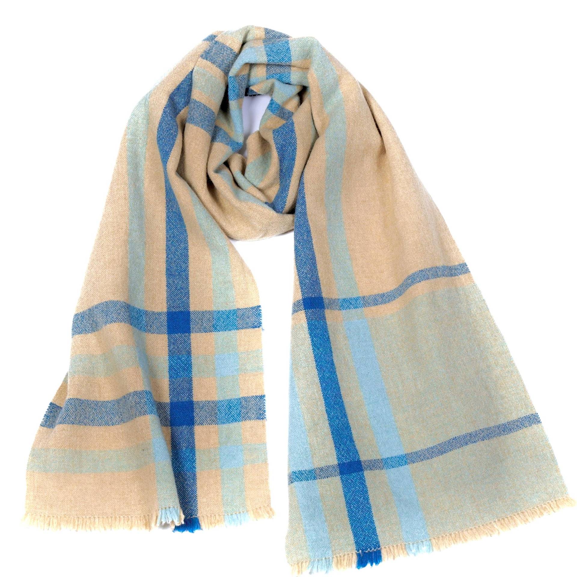 Handgewebter Schal Aus Merino-Lambswool Handgewebter Schal Aus Merino-Lambswool von LoomiqueStudio