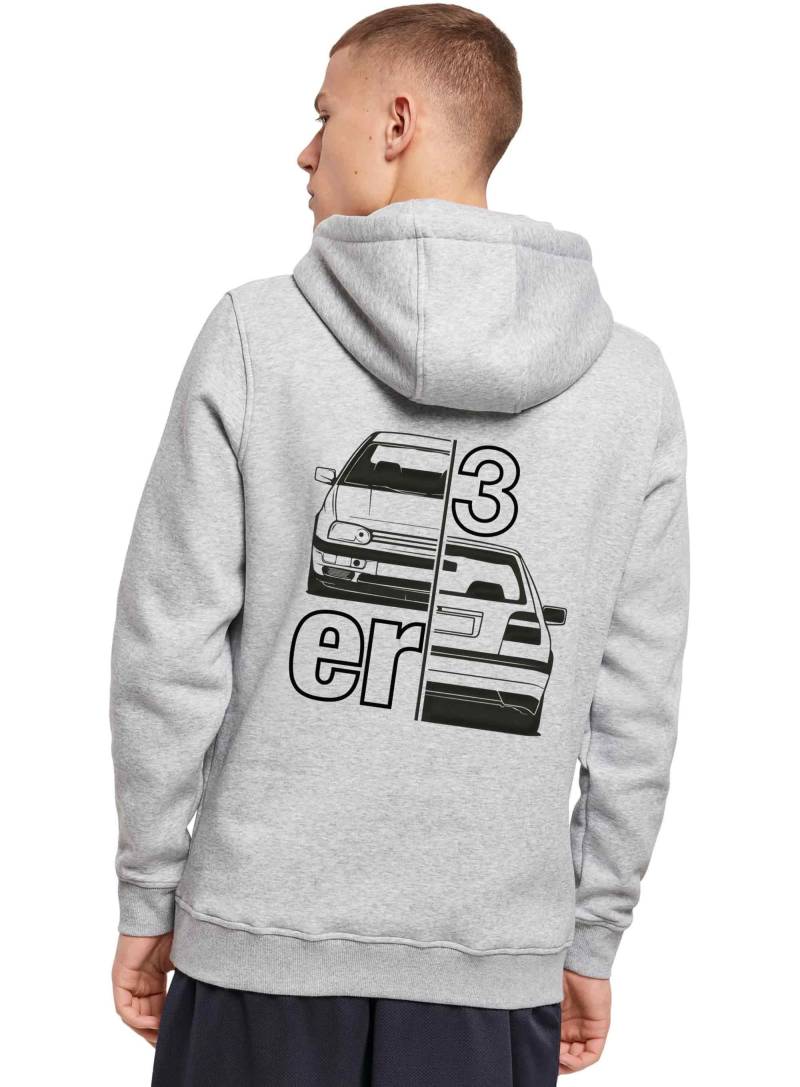 Hoody - 3Er Split, Vw Golf Print, Für Fans, Volkswagen 3 & Oldtimer Geschenk Autoliebhaber, Youngtimer, Heavy von Loomley