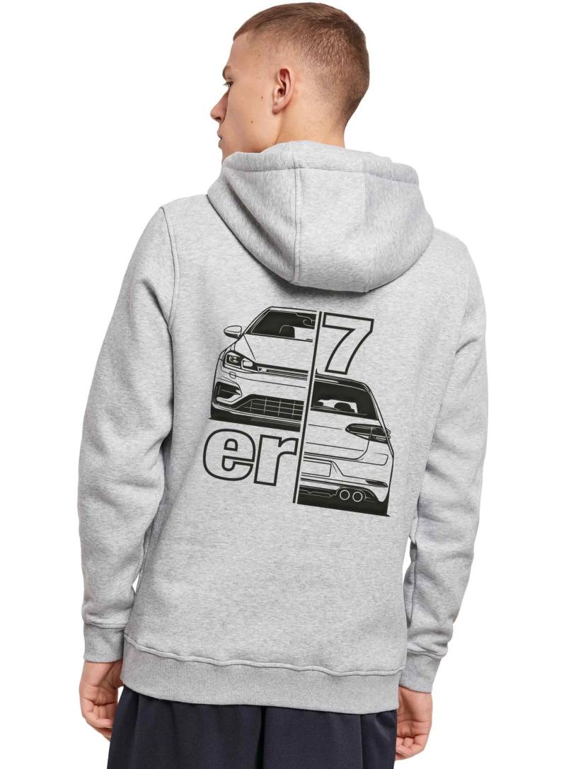 Hoody - 7Er Split, Vw Golf Print, Für Fans, Volkswagen & Gti R, R-Line, Geschenk Autoliebhaber, Heavy von Loomley