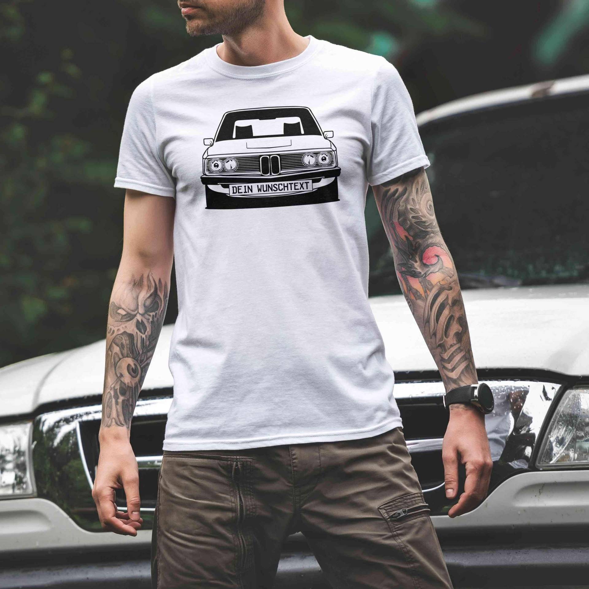 T-Shirt - E12, Personalisierbar Mit Deinem Wunschtext, Print, Geschenk Für Petrolheads von Loomley
