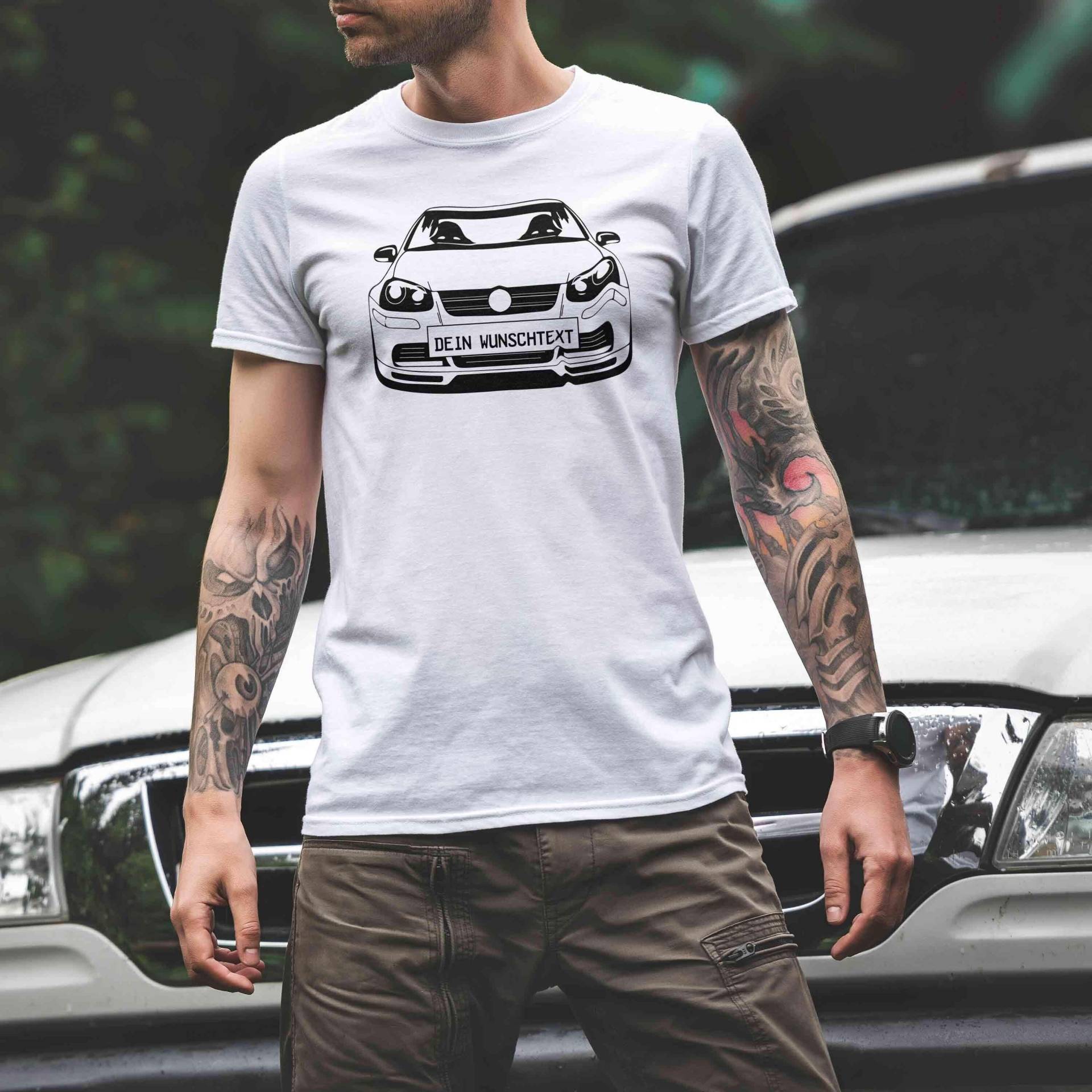 T-Shirt Golf 5Er Print, Personalisierbar Mit Wunschtext Geschenk Für Petrolheads von Loomley
