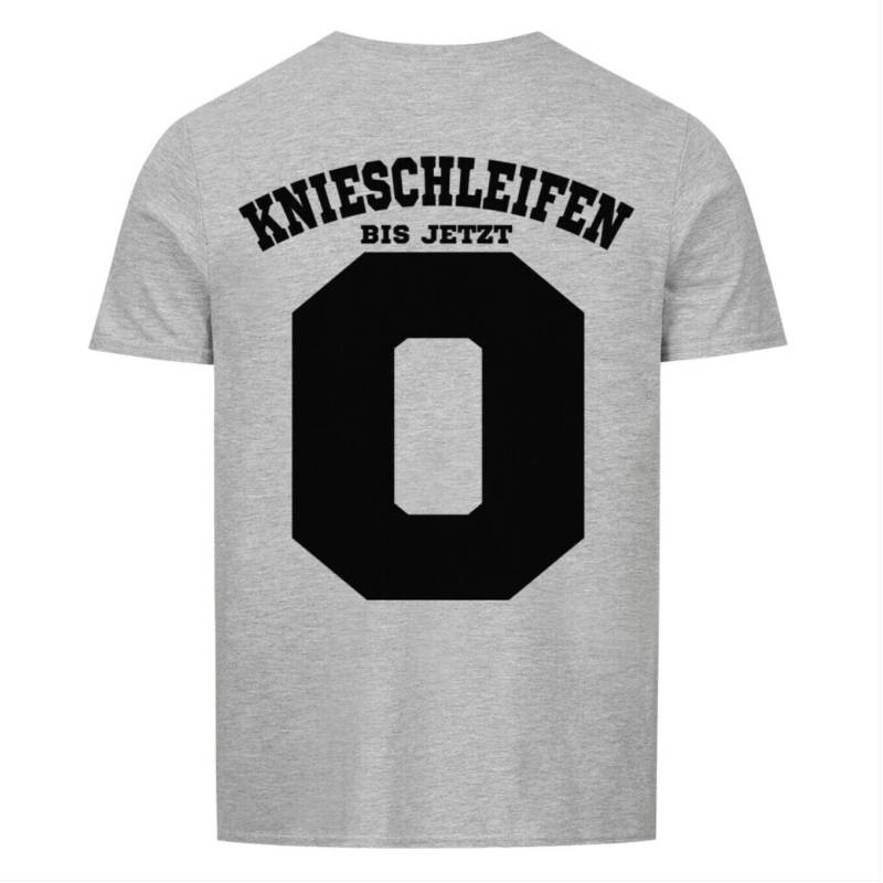 T-Shirt - Knieschleifen Für Biker, Motorradfahrer Und Petrolheads Backprint von Loomley