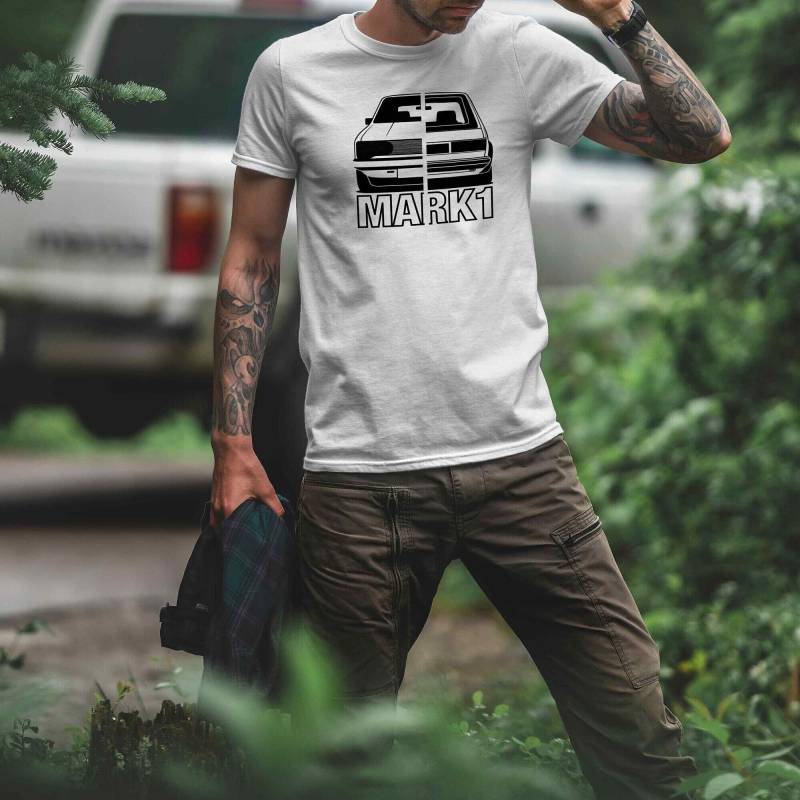 T-Shirt - Mark 1Er Split, 1 Print, Gti & Oldtimer Fans, Geschenk Für Petrolheads, Autoliebhaber von Loomley