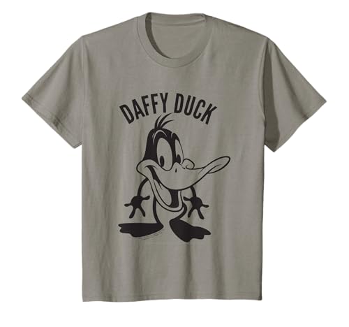 Kinder Looney Tunes Daffy Duck Large Head Camiseta T-Shirt von Looney Tunes