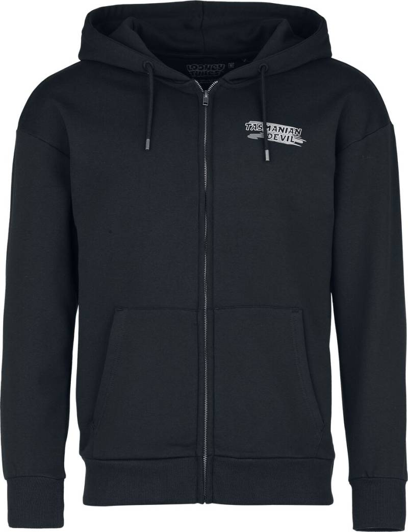 Looney Tunes Kapuzenjacke - Taz - Tasmanian Devil - S bis 3XL - für Männer - Größe M - schwarz  - EMP exklusives Merchandise! von Looney Tunes