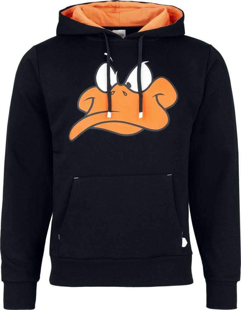 Looney Tunes Kapuzenpullover - Duffy Duck - Angry Duck - S bis XXL - für Männer - Größe M - schwarz - EMP exklusives Merchandise! Looney Tunes Kapuzenpullover - Duffy Duck - Angry Duck - S bis XXL - für Männer - Größe M - schwarz - EMP exklusives Merchandise! von Looney Tunes