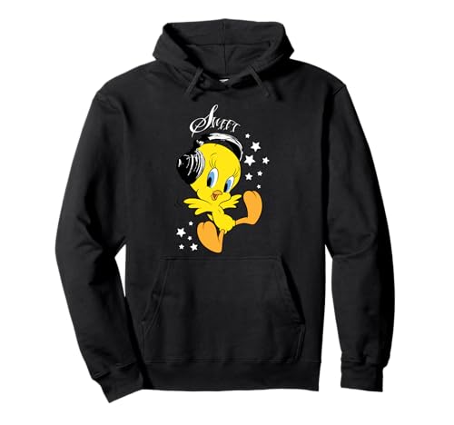Kinder Tweety Kopfhörer Pullover Hoodie von Looney Tunes