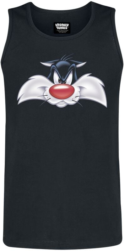 Looney Tunes Sylvester Tank-Top schwarz in XXL von Looney Tunes