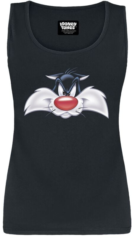Looney Tunes Sylvester Tank-Top schwarz in XXL von Looney Tunes