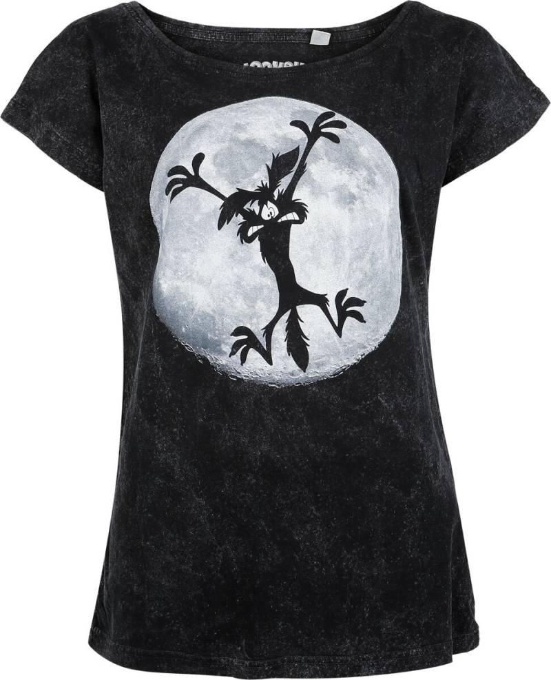 Looney Tunes T-Shirt - Coyote - Moon Jump - S bis 4XL - für Damen - Größe XL - multicolor  - EMP exklusives Merchandise! von Looney Tunes