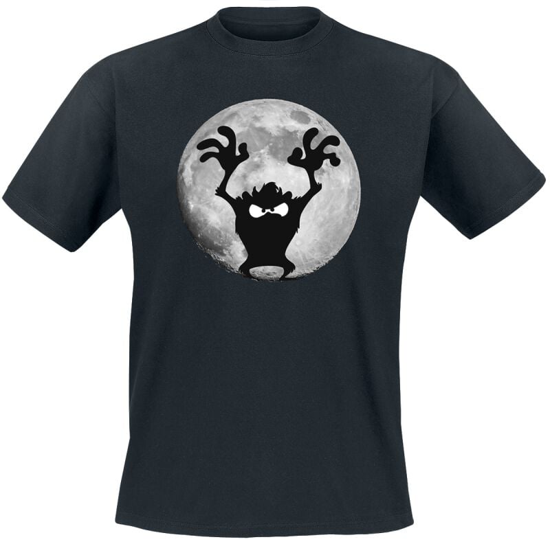 Looney Tunes T-Shirt - Taz - Full Moon - S bis XXL - für Männer - Größe S - schwarz - Lizenzierter Fanartikel Looney Tunes T-Shirt - Taz - Full Moon - S bis XXL - für Männer - Größe S - schwarz - Lizenzierter Fanartikel von Looney Tunes