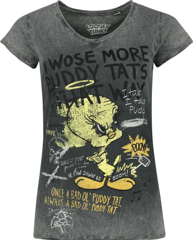 Looney Tunes T-Shirt - Tweety - S bis 3XL - für Damen - Größe M - multicolor  - EMP exklusives Merchandise! von Looney Tunes
