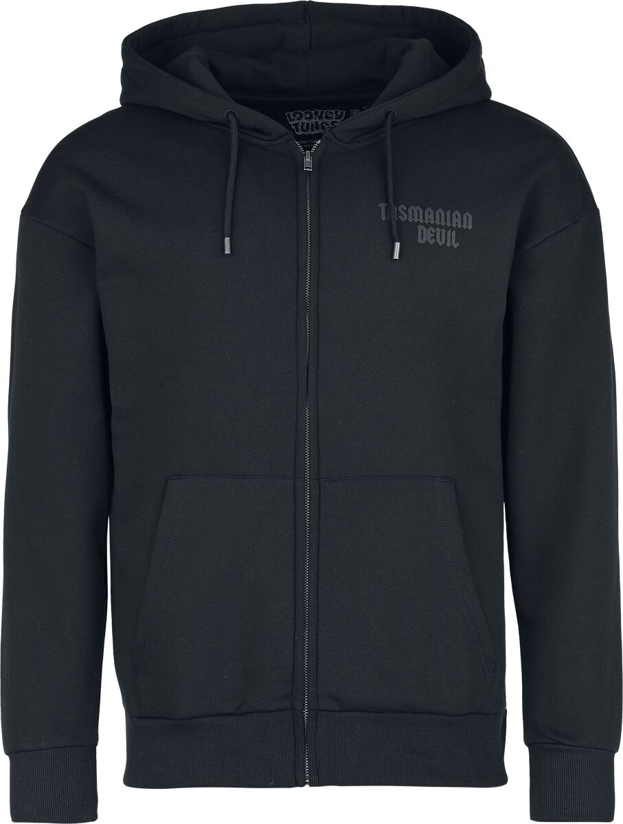 Looney Tunes Taz - Moonlight Kapuzenjacke schwarz in L von Looney Tunes