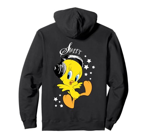 Kinder Tweety Kopfhörer Pullover Hoodie von Looney Tunes