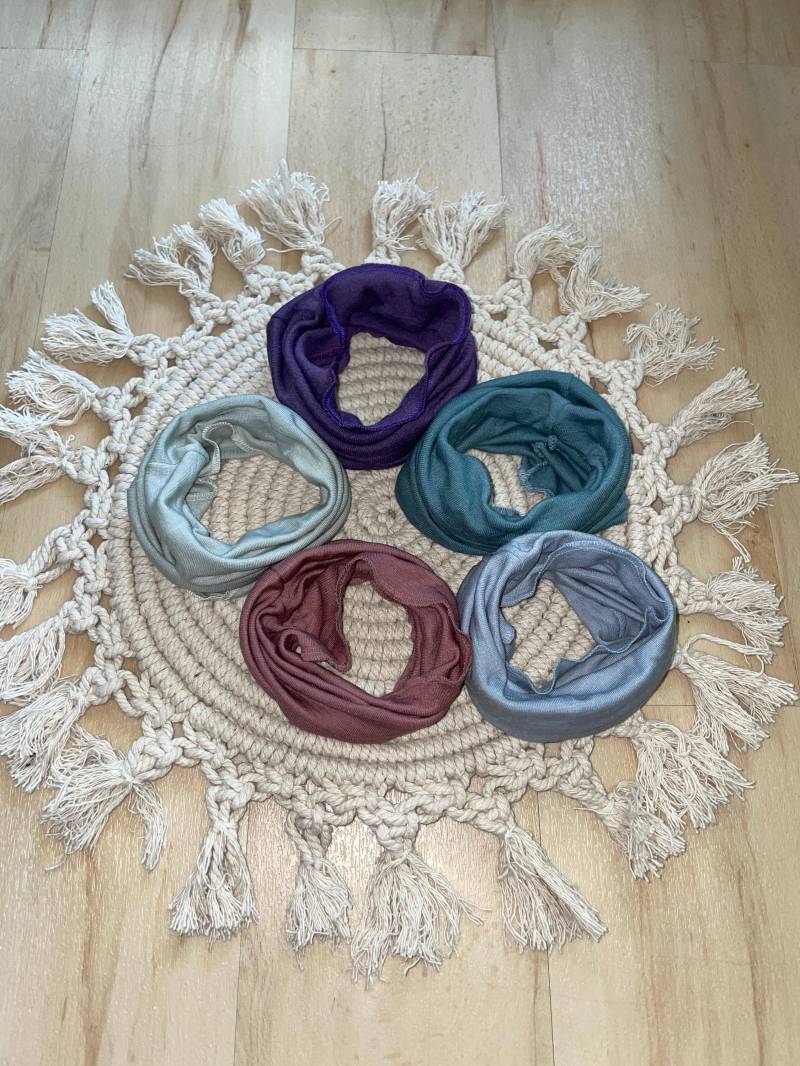 Wolle Seide Loop Schal von Loopetti