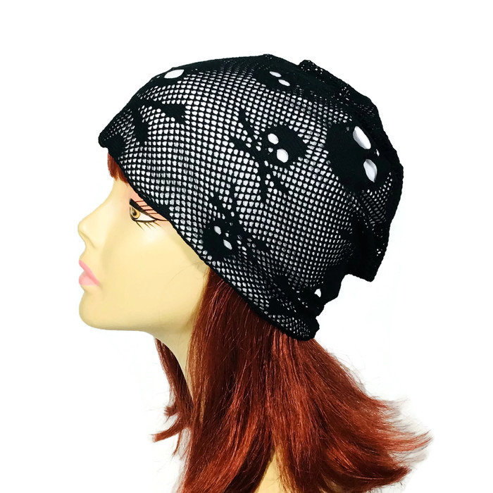 Leichte Schädel Goth Hut Benutzerdefinierte Größe Und Farben Schwarz Weiß Slouchy Schwarzer Beanie Slouch Unisex Halloween Leichte Schädel Goth Hut Benutzerdefinierte Größe Und Farben Schwarz Weiß Slouchy Schwarzer Beanie Slouch Unisex Halloween von LooptheLoop